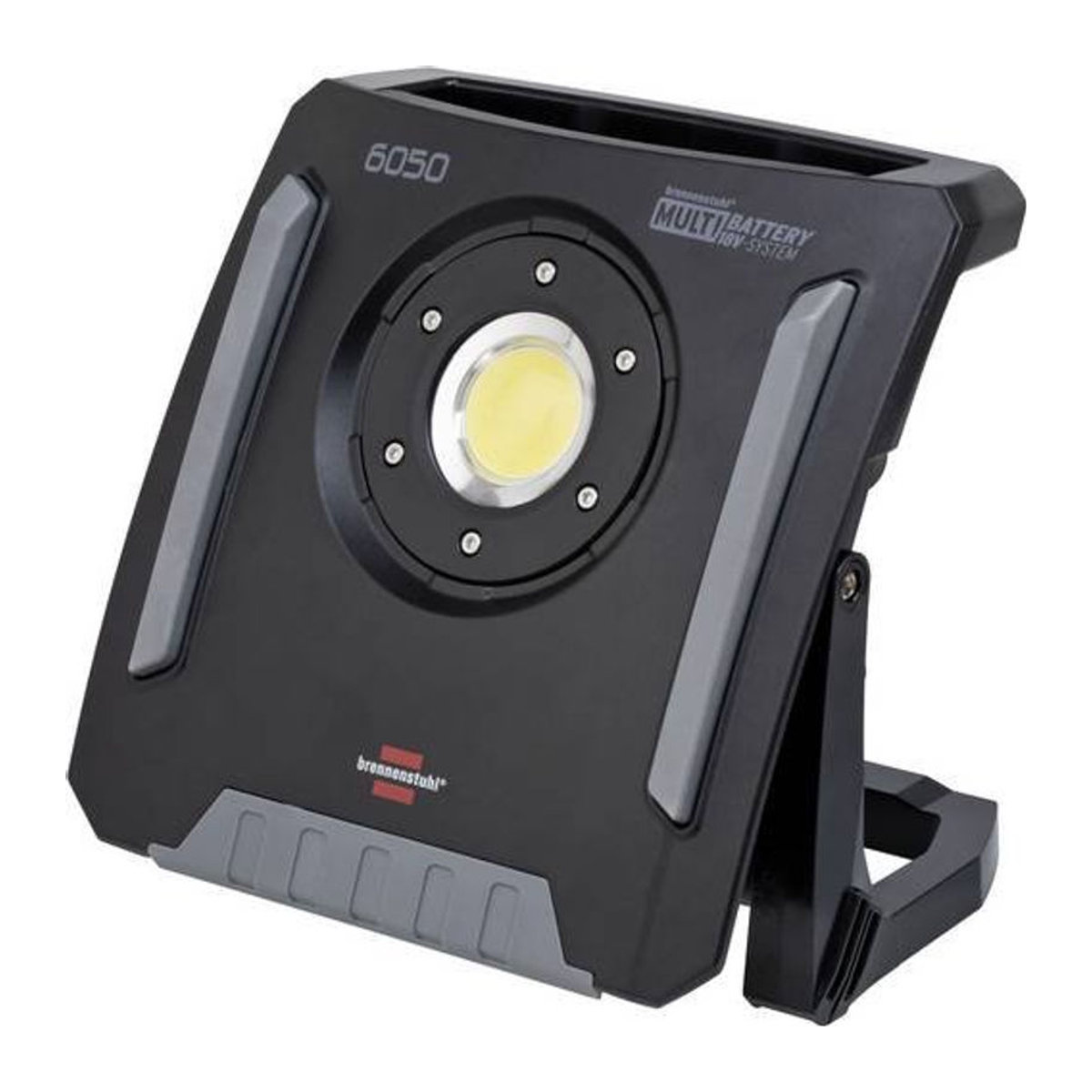 Brennenstuhl LED Hybrid Baustrahler 6050 MH, 6200 Lumen, IP65, Kaltweiß, Schwarz - Bild 1