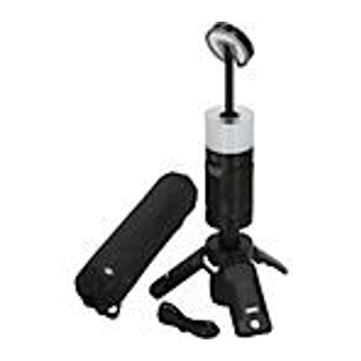 Brennenstuhl LED Standleuchte UL 400 AT mit 360 Grad Ausleuchtung, dimmbar, Powerbank Funktion, ausfahrbar bis 103 cm, IP44, Schwarz/Weiß - Bild 3