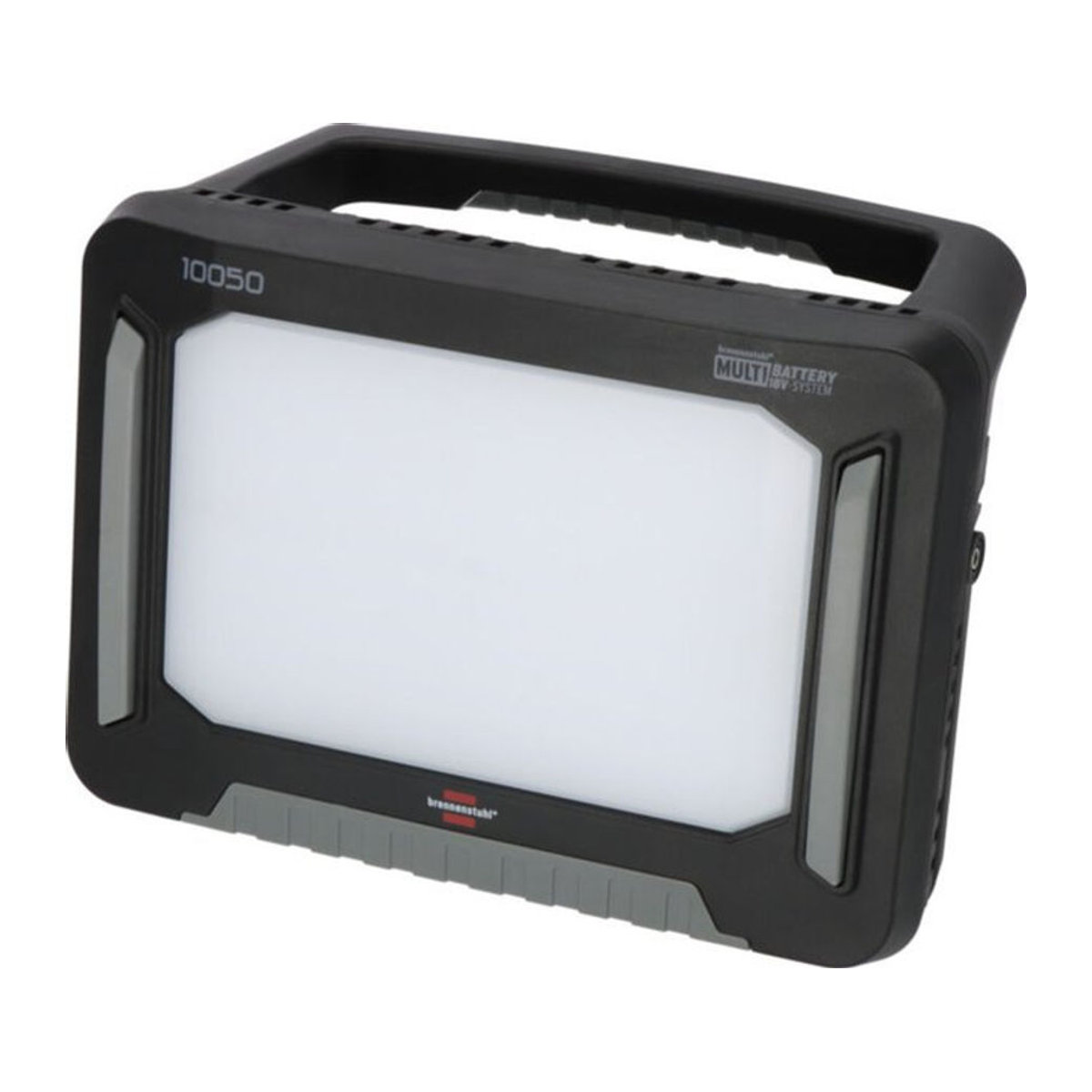 Brennenstuhl Multi Battery LED Akku-Hybrid-Baustrahler 100W Kaltweiß Schwarz B 35,4 cm x T 17,7 cm x H 25,8 cm IP55 - Bild 1