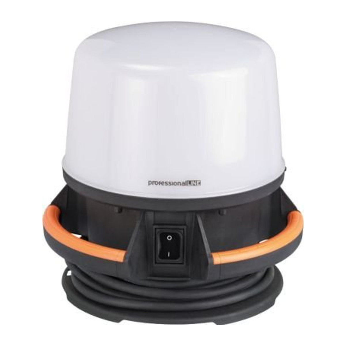 Brennenstuhl professionalLINE LED Baustrahler ORUM 5050 M, Schwarz, 5800 lm, 360° Abstrahlwinkel, IP54, IK08, H x B x T: 286 x 280 x 280 mm - Bild 1