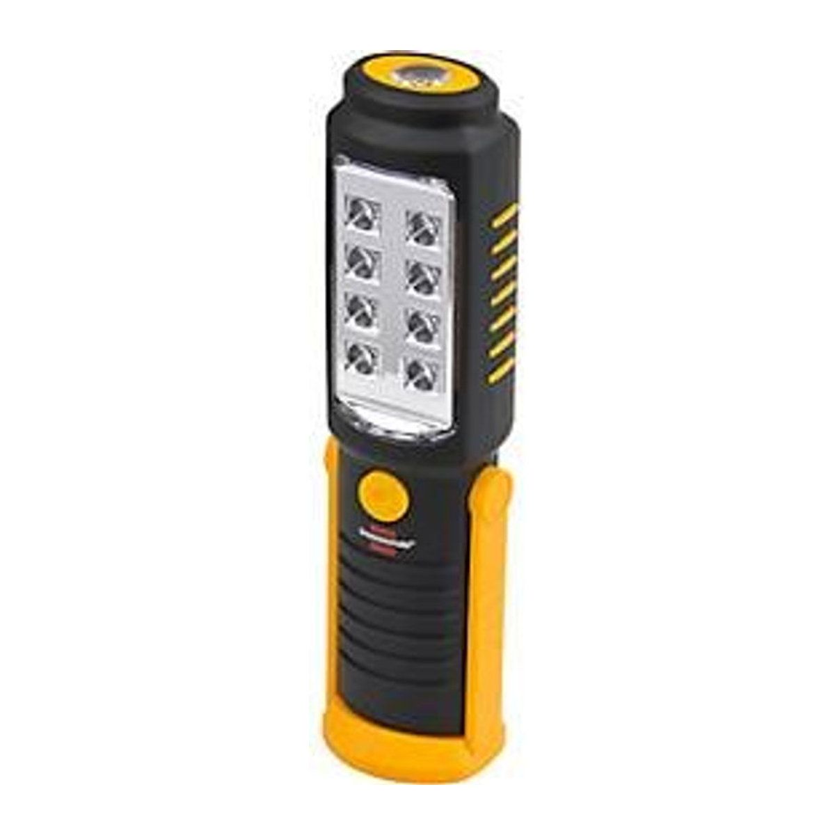 Brennenstuhl SMD LED Handleuchte HL DB 81 M1H1 in Schwarz/Gelb mit Magnet und drehbarem Haken, 250 lm, Kaltweiß - Bild 3