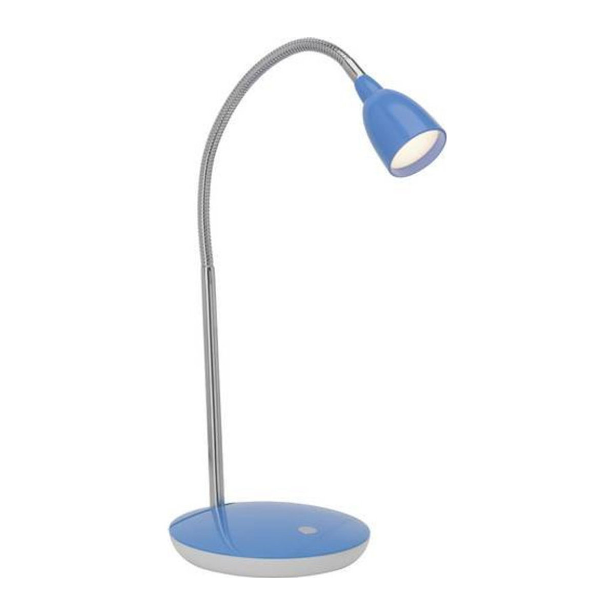 Brilliant Antony Moderne Tischlampe mit fest eingebautem warmweißem LED in Blau - Bild 1