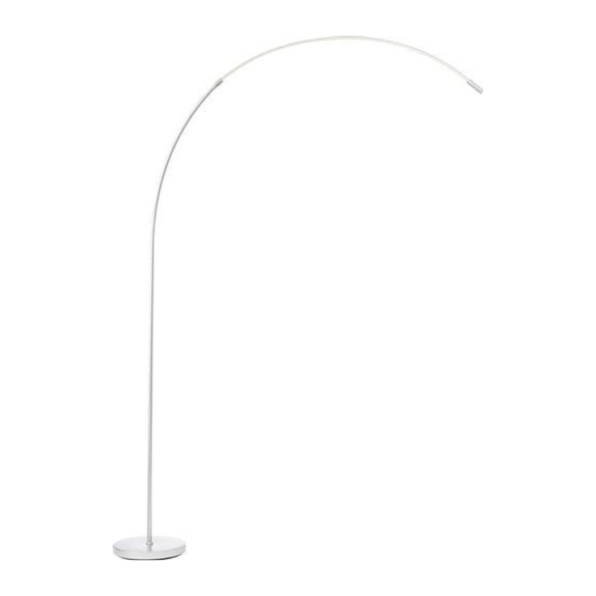 Brilliant Bow LED Bogenlampe aus Aluminium in Silber, dimmbar, Höhe: 170 cm - Bild 1