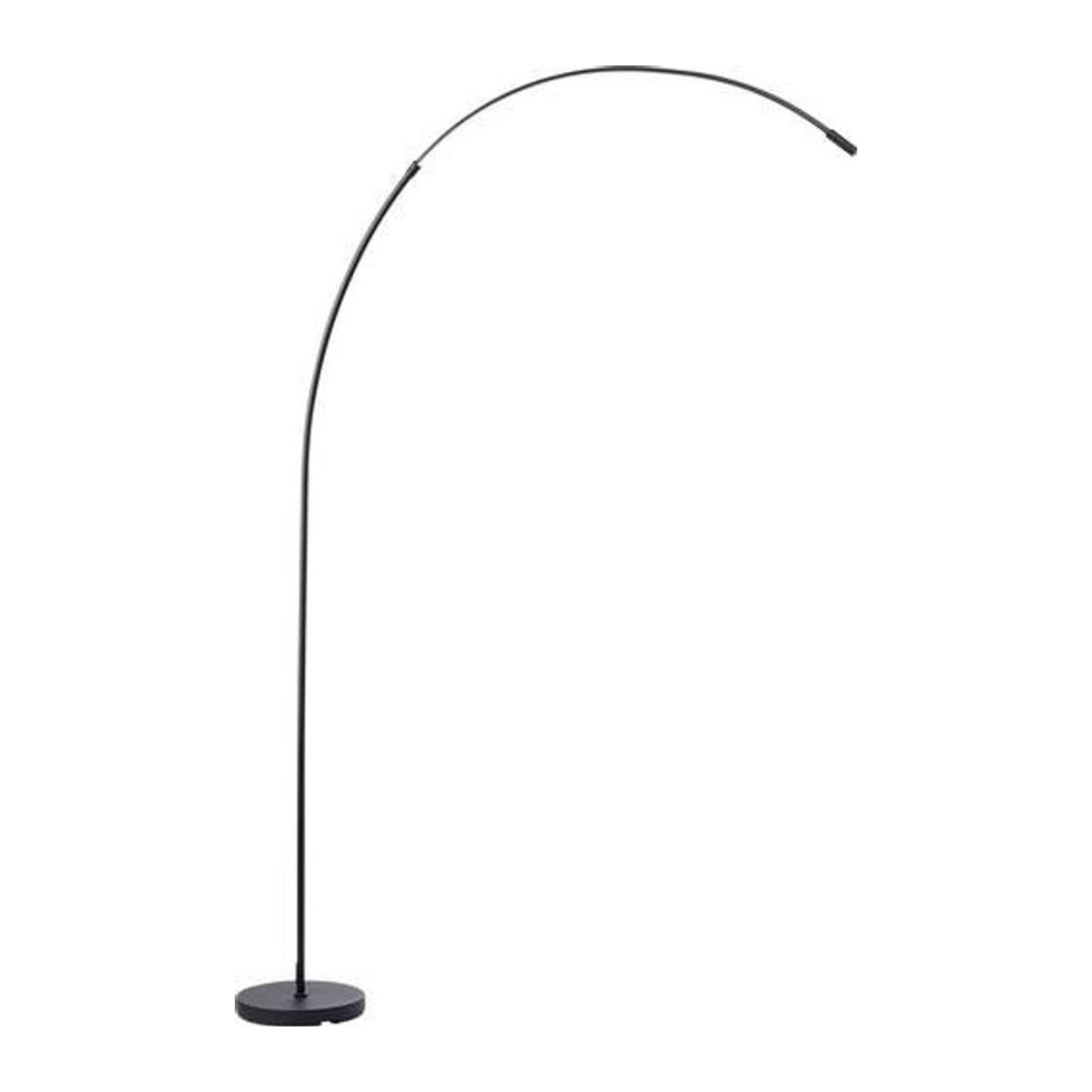 Brilliant Bow LED Bogenlampe in Schwarz, dimmbar, 170 cm Höhe - Bild 1