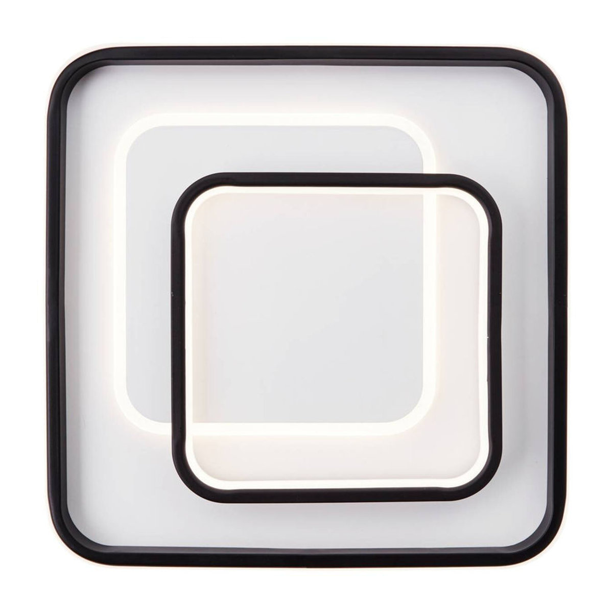 Brilliant Cava LED-Deckenleuchte Modern Schwarz/Weiß B/B: 40 x 40 cm, 42W, Warmweiß - Bild 2