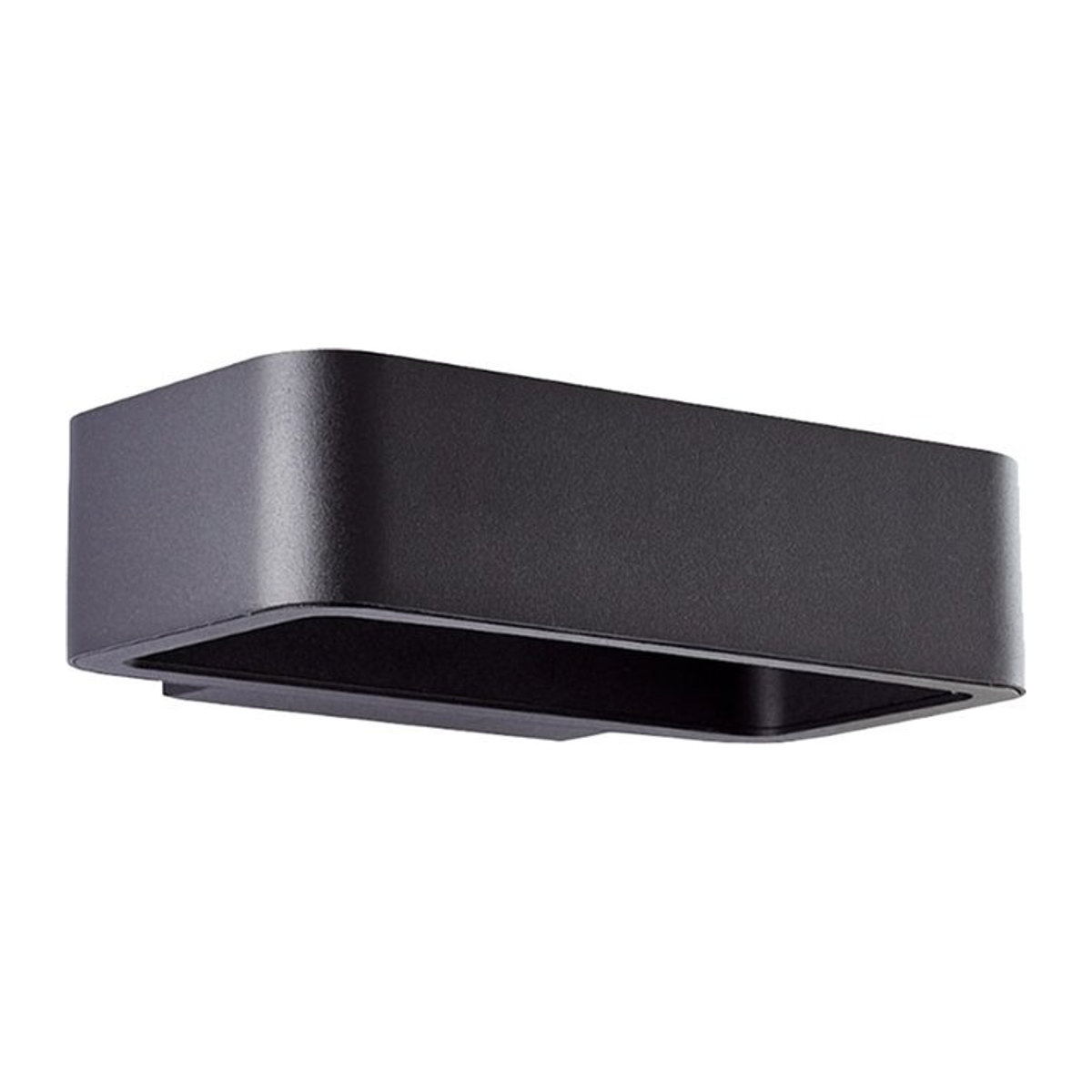 Brilliant Golda LED Außenwandleuchte Schwarz, 7W, 510 Lumen, Warmweiß, IP54, Up- & Downlight, H x B x T: 22 x 13,1 x 5,5 cm - Bild 1