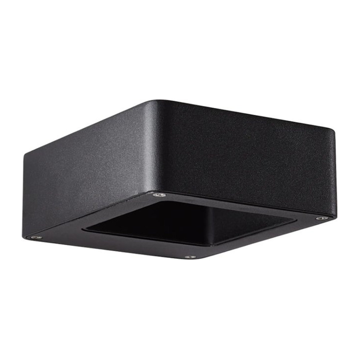 Brilliant Golda LED Außenwandleuchte Schwarz, 7W, 660 Lumen, Warmweiß, IP54, Up- & Downlight, H x B x T: 14,5 x 12 x 4,5 cm - Bild 2