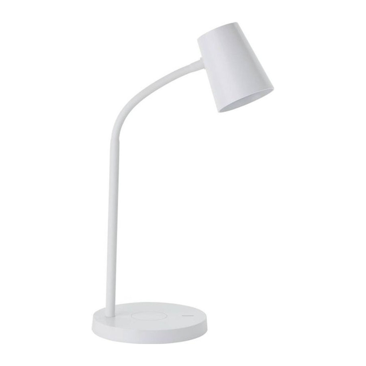 Brilliant Illa LED Tischleuchte mit Induktionsladeschale in Weiß, 5.5W, 780lm, Warmweiß - Bild 1