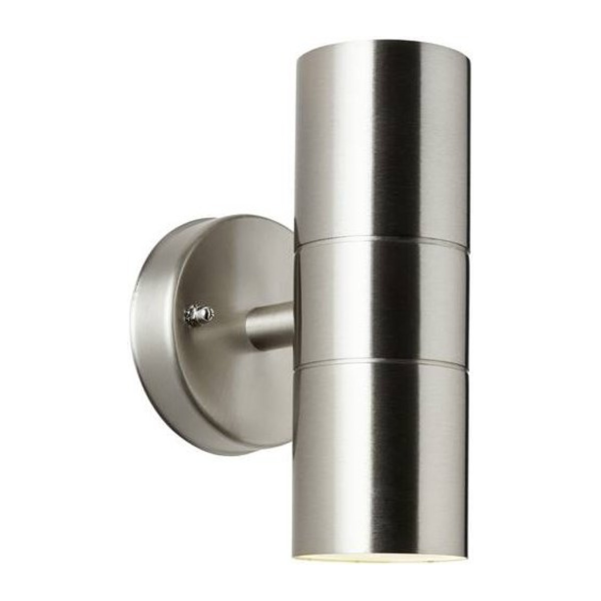 Brilliant Jandy 90966A82 Außenwandleuchte aus Edelstahl mit GU10 Fassung in modernem Design - Bild 1