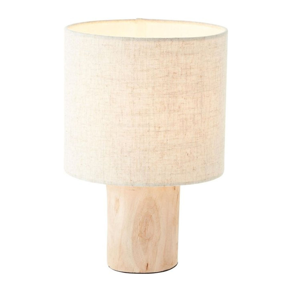 Brilliant Pia Tischlampe aus Holz in Natur, Skandinavisches Design, E27, 40W - Bild 1