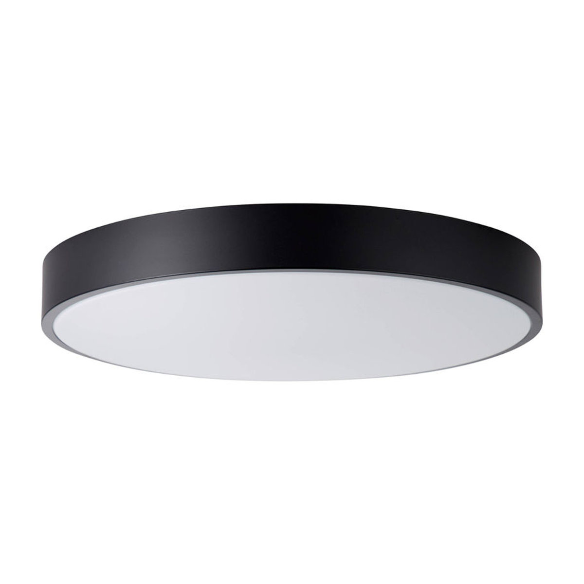 Brilliant Slimline LED Deckenleuchte Weiß/Schwarz, 60W, dimmbar mit Fernbedienung, H: 8,5 cm, B: 49 cm - Bild 2