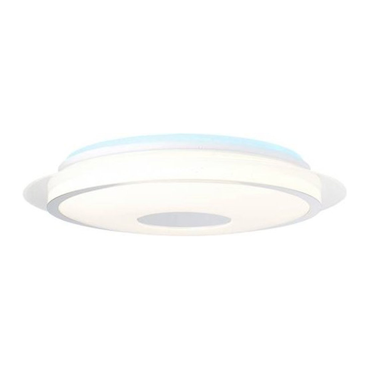 Brilliant Viktor LED-Deckenleuchte Modern Weiß Silber 24W Warmweiß - Bild 1