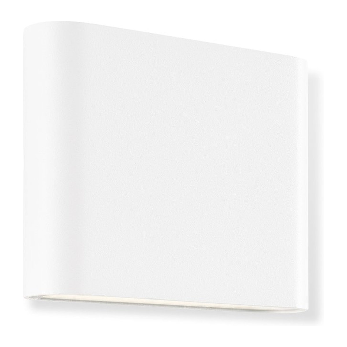 Brilliant Welbie LED Außenwandleuchte weiß, 7W integriert, 700 Lumen, Warmweiß, IP54, B/H/T: 11,5 x 11,5 x 2,9 cm - Bild 1