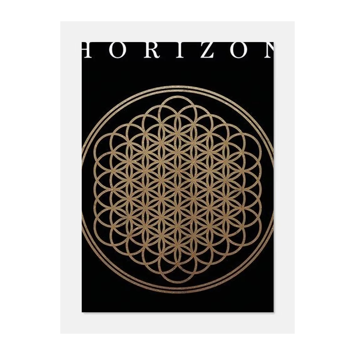 Bring Me The Horizon Rock Band Poster HD-Kunst mit Typografie und geometrischem Design, mehrfarbig, rechteckig, Hochformat - Bild 7