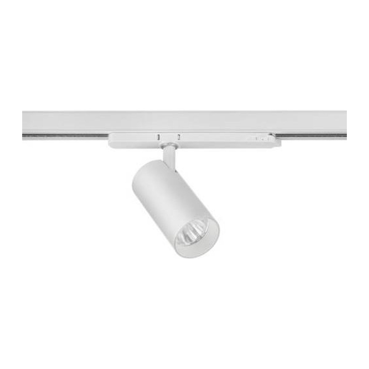 Brumberg Hochvolt-Schienensystem-Leuchte in Weiß ohne LED aus Aluminium, Glas und Kunststoff - Bild 1