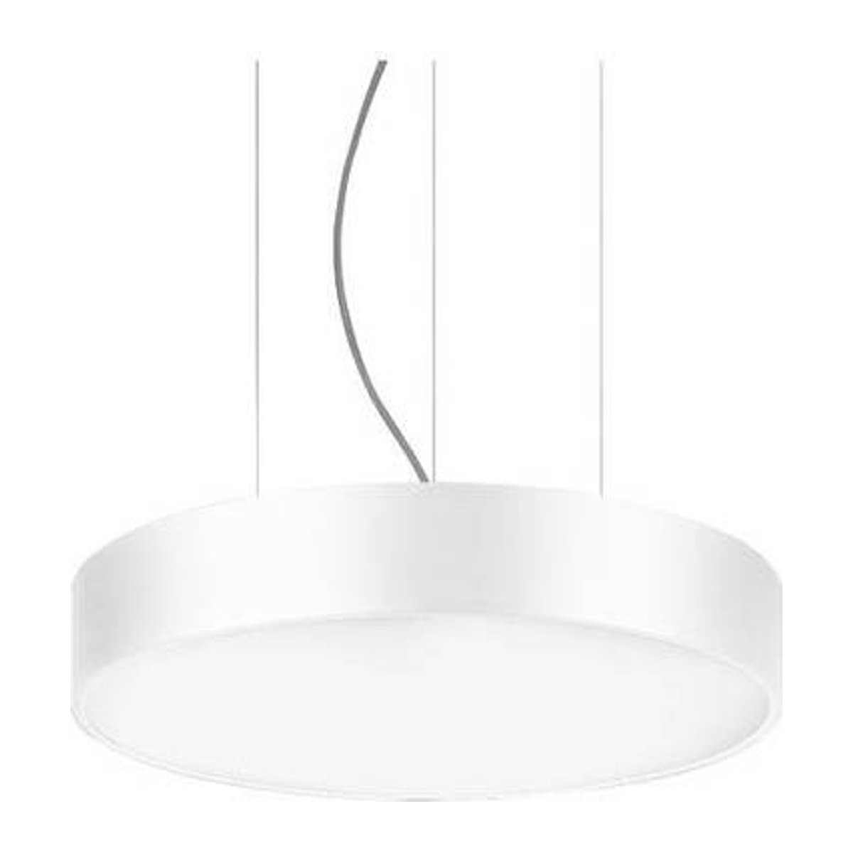 Brumberg LED-Pendelleuchte in Weiß mit neutralweißem Licht und minimalistischem Design - Bild 1