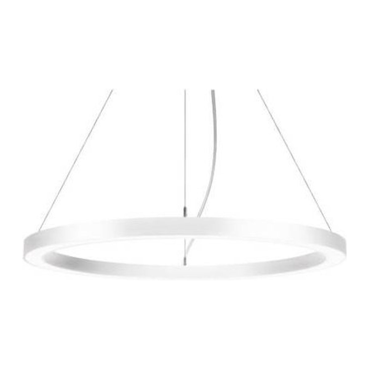 Brumberg LED-Pendelleuchte in Weiß mit neutralweißem Licht und minimalistischem Design - Bild 1