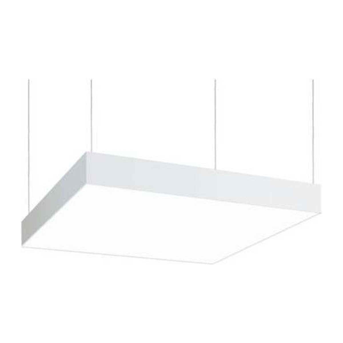 Brumberg LED-Pendelleuchte in Weiß mit neutralweißem Licht und minimalistischem Design - Bild 1