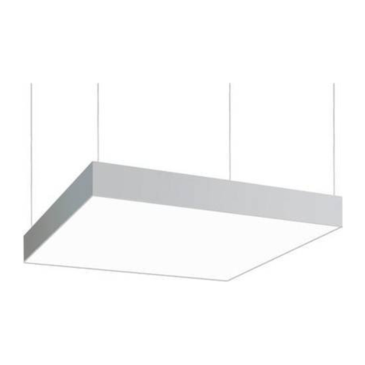 Brumberg LED-Pendelleuchte in Weiß mit warmweißem Licht, minimalistisches Design - Bild 1