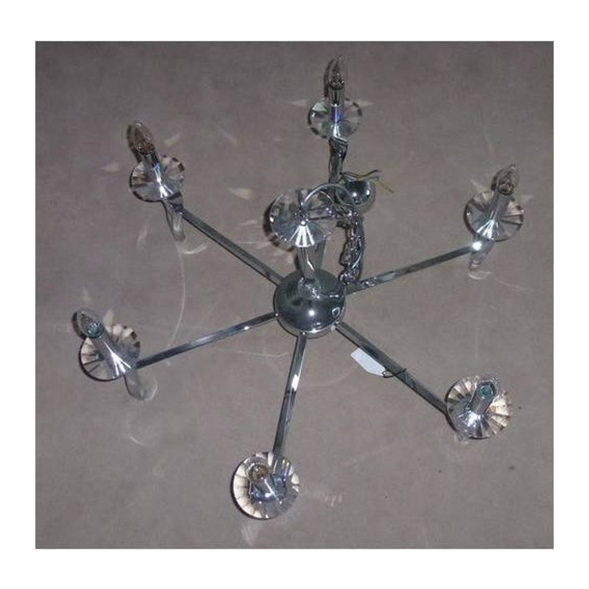 Brumberg Pendelleuchte Modern Chrom mit E14 Fassung - Bild 1