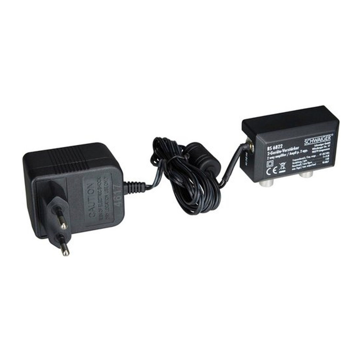 BS6822 Zweigeräteverstärker mit 2x 8 dB Verstärkung - Bild 2
