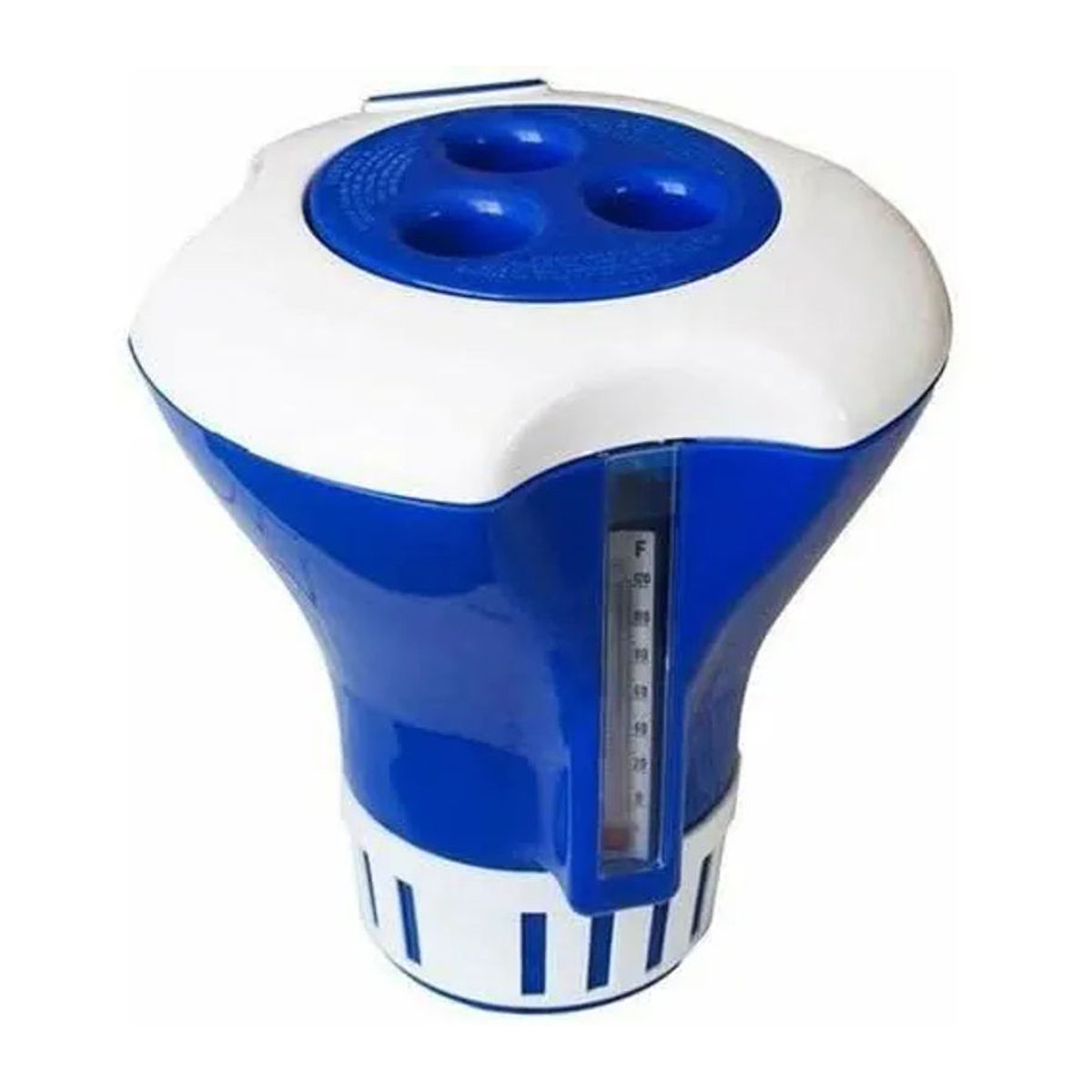 BSi Schwimmer mit Thermometer in Blau/Weiß aus Kunststoff, B/T/H: 20 x 17 x 25 cm - Bild 2
