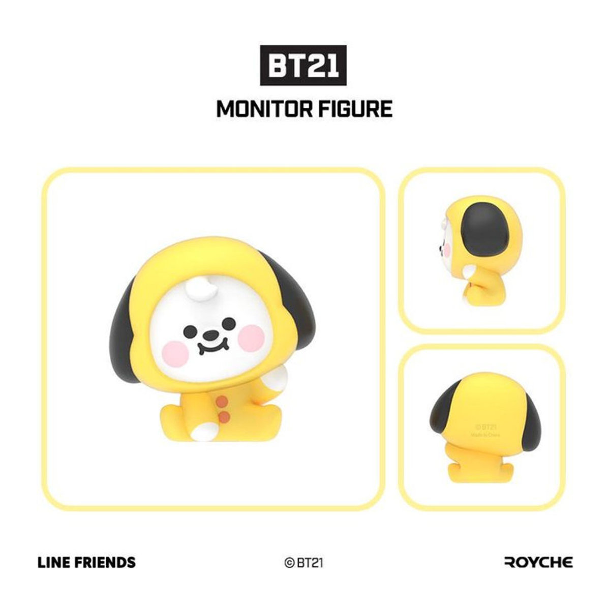 BT21 Babyphone-Figur von Royche in Gelb aus Kunststoff zur Dekoration - Bild 1
