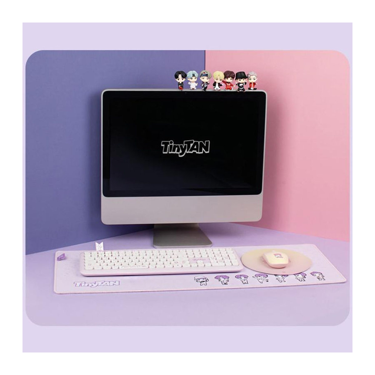 BTS TinyTan Monitorfiguren Set aus Kunststoff, 3er Set mehrfarbig - Bild 9