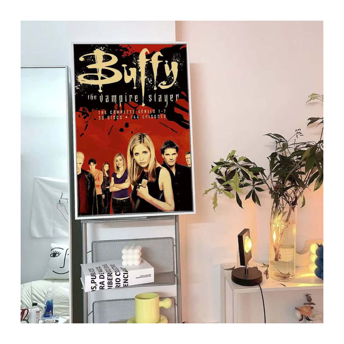 Buffy The Vampire Slayer Whitepaper Poster als mehrfarbige Wandkunst im Hochformat auf Papier - Bild 6