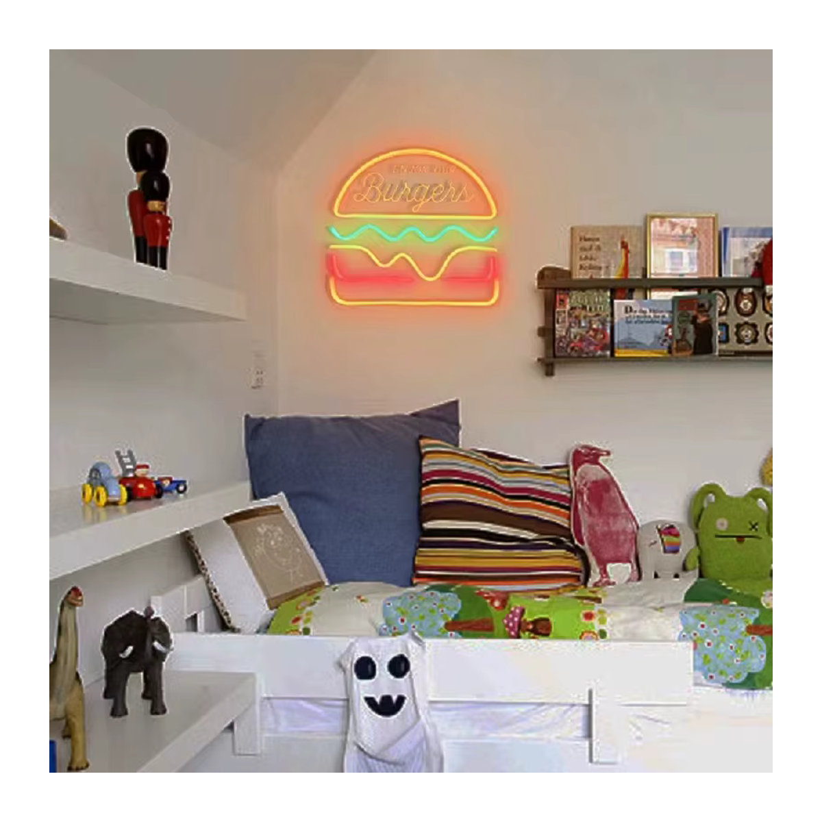 Buntes Retro LED Neon Licht für Restaurant und Shop zur Wanddekoration - Bild 2