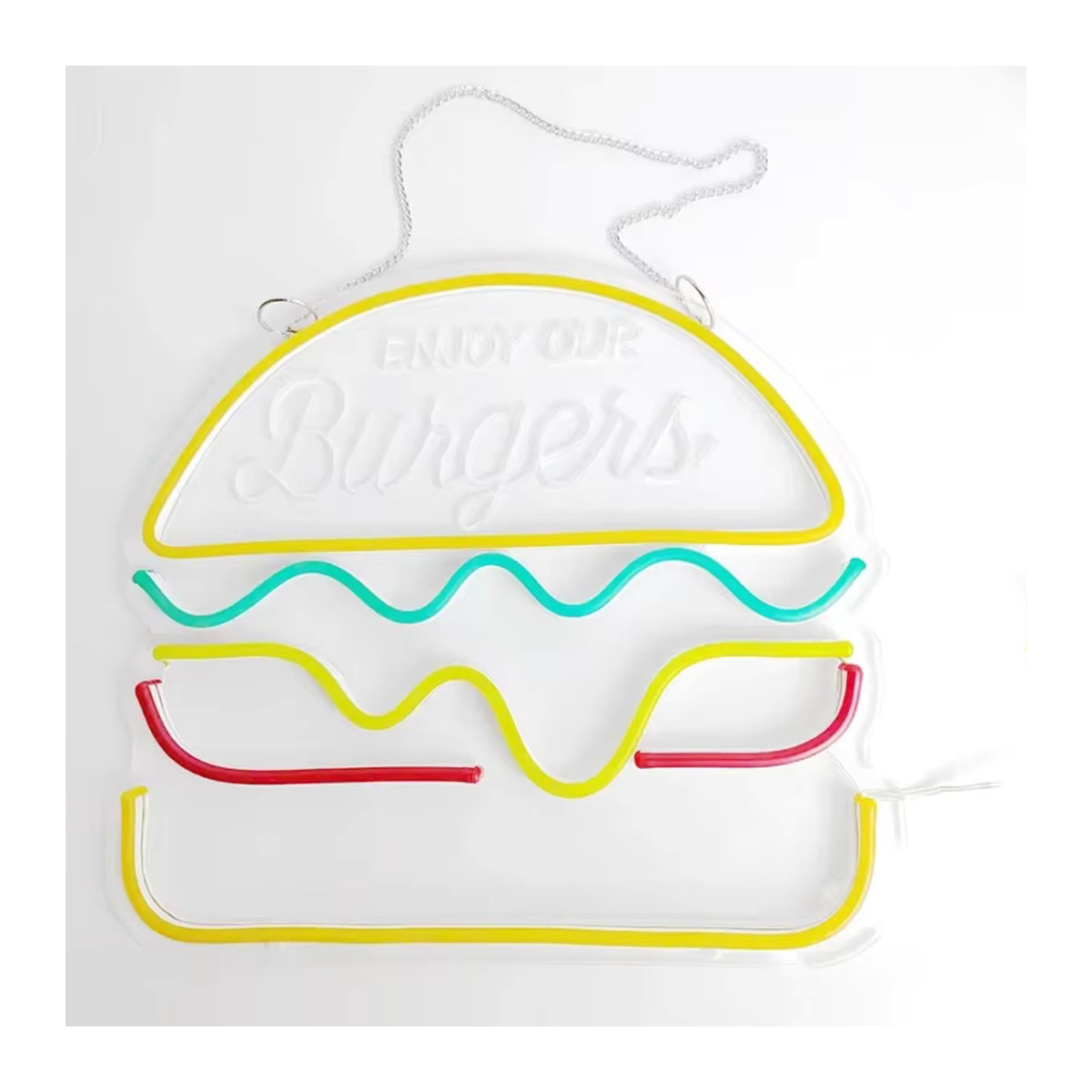 Buntes Retro LED Neon Licht für Restaurant und Shop zur Wanddekoration - Bild 5
