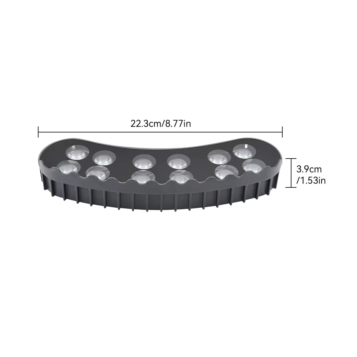 Burhui 4er Set LED Gartenbaum Umarmungslichter mit Nachtprojektion, Bunte Außenlandschaftslampe aus Aluminium, IP65 wasserdicht für Garten, Park und Hof - Bild 7