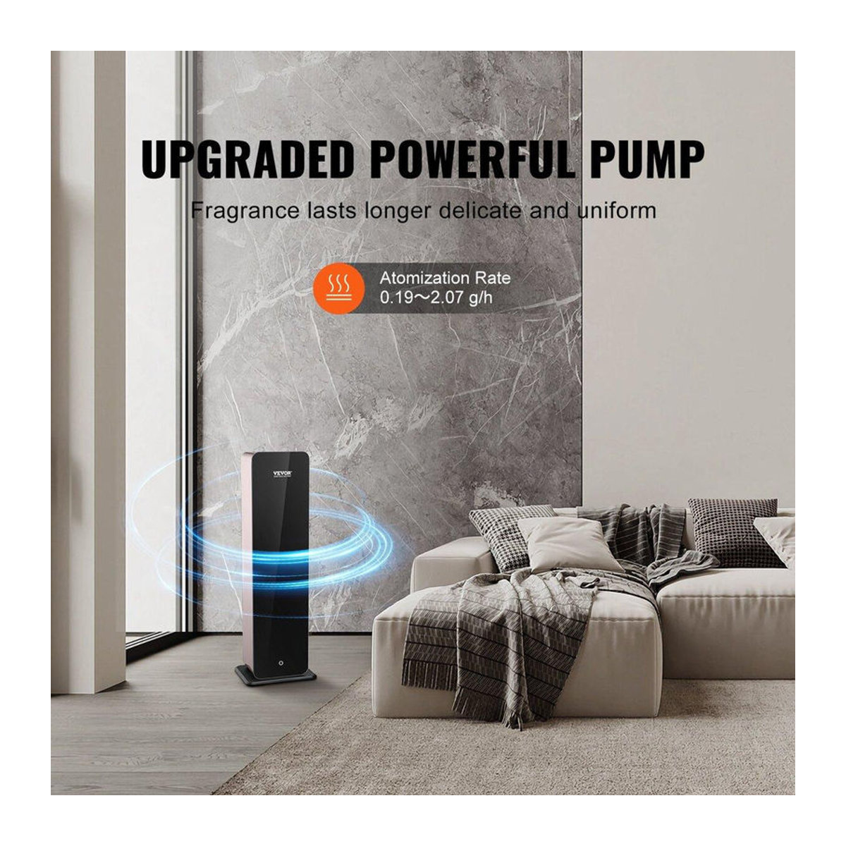 Buying Solutions MB Bluetooth Kaltluft-Diffusor 950ml Wasserloser Aromatherapie-Vernebler Schwarz - Bild 5