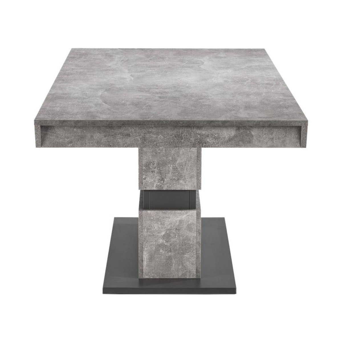 byLIVING Ausziehtisch MATTHEW in Beton-Optik, Anthrazit, B/H/T: 140 x 75 x 90 cm - Bild 5