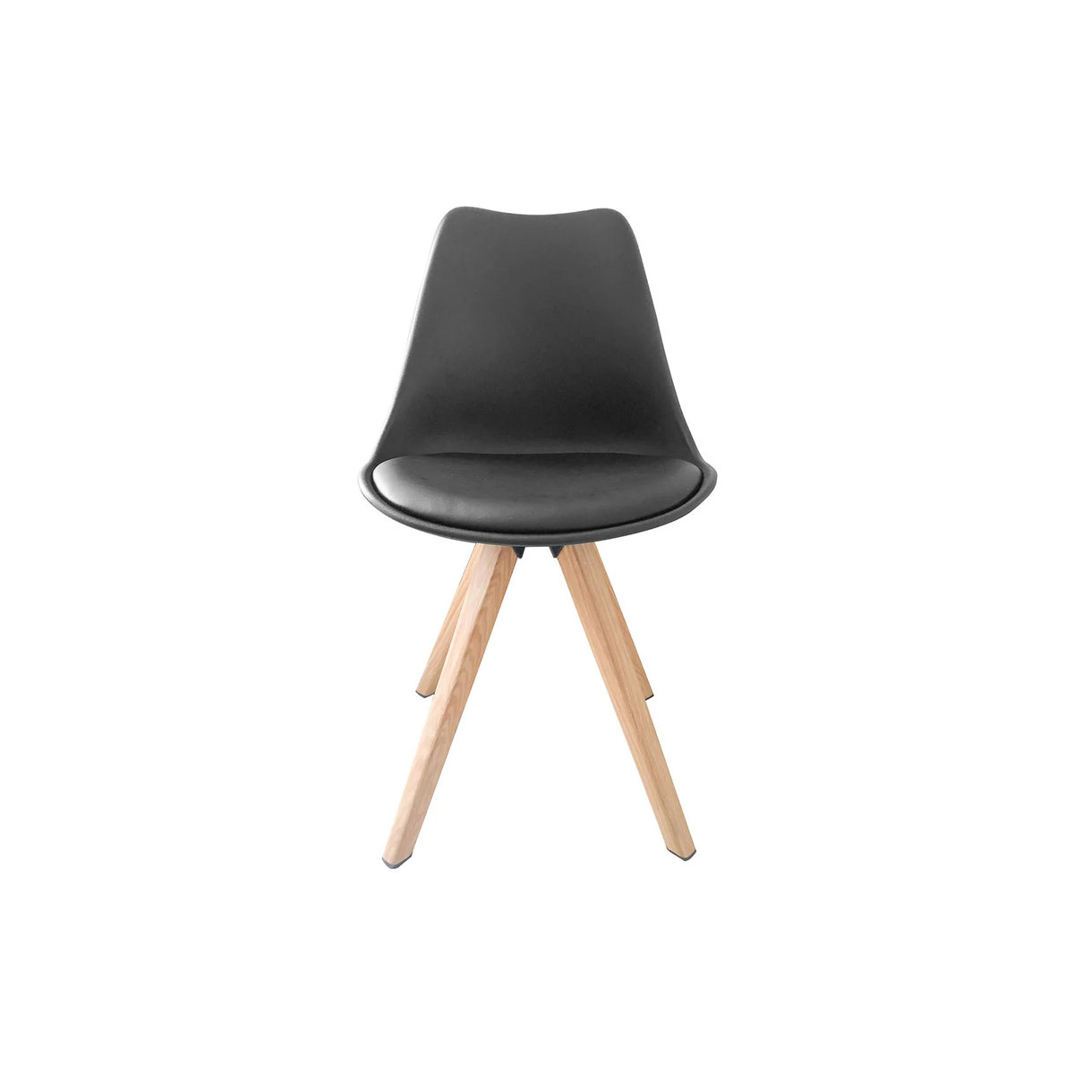 byLIVING Esszimmerstuhl KIRA 2er Set Skandinavischer Stil Schwarz B/H/T: 48 x 86 x 55,5 cm - Bild 2