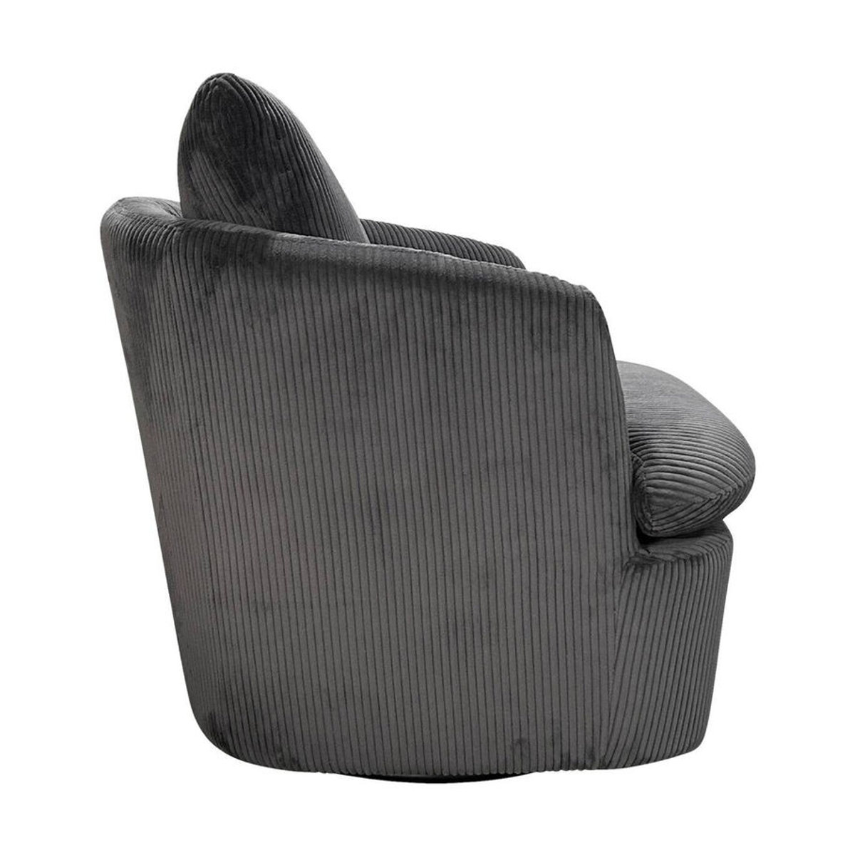 byLIVING Loungesessel HARMONY aus Stoff in Anthrazit und Grau, Breite: 72 cm - Bild 6