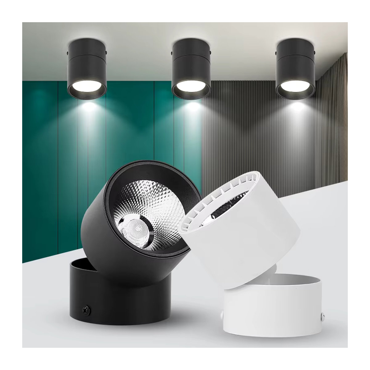 byLIVING Mini LED Deckenleuchte Minimalistisch für Wohnzimmer Schlafzimmer und Küche - Bild 5