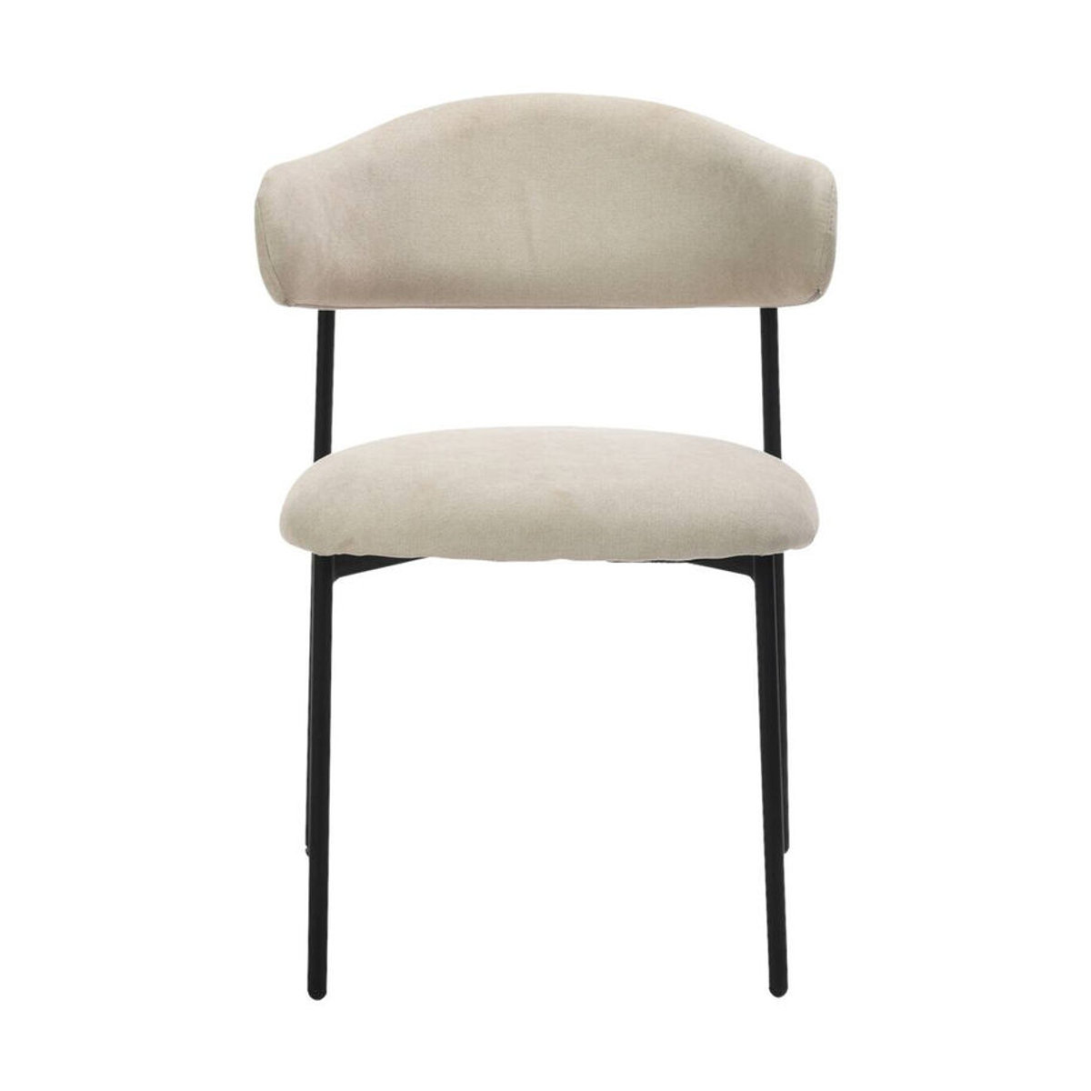 byLIVING Polsterstuhl JERSEY 2er-Set, taupe meliert, B/H/T: 58 x 78 x 54,5 cm - Bild 4