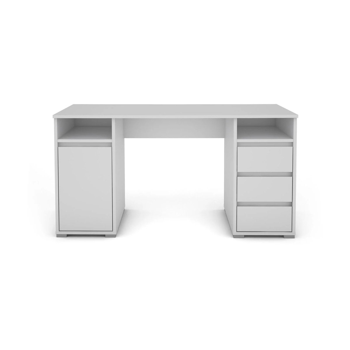 byLIVING Schreibtisch LOBO Modern Weiß B/H/T: 138 x 75 x 55 cm - Bild 2