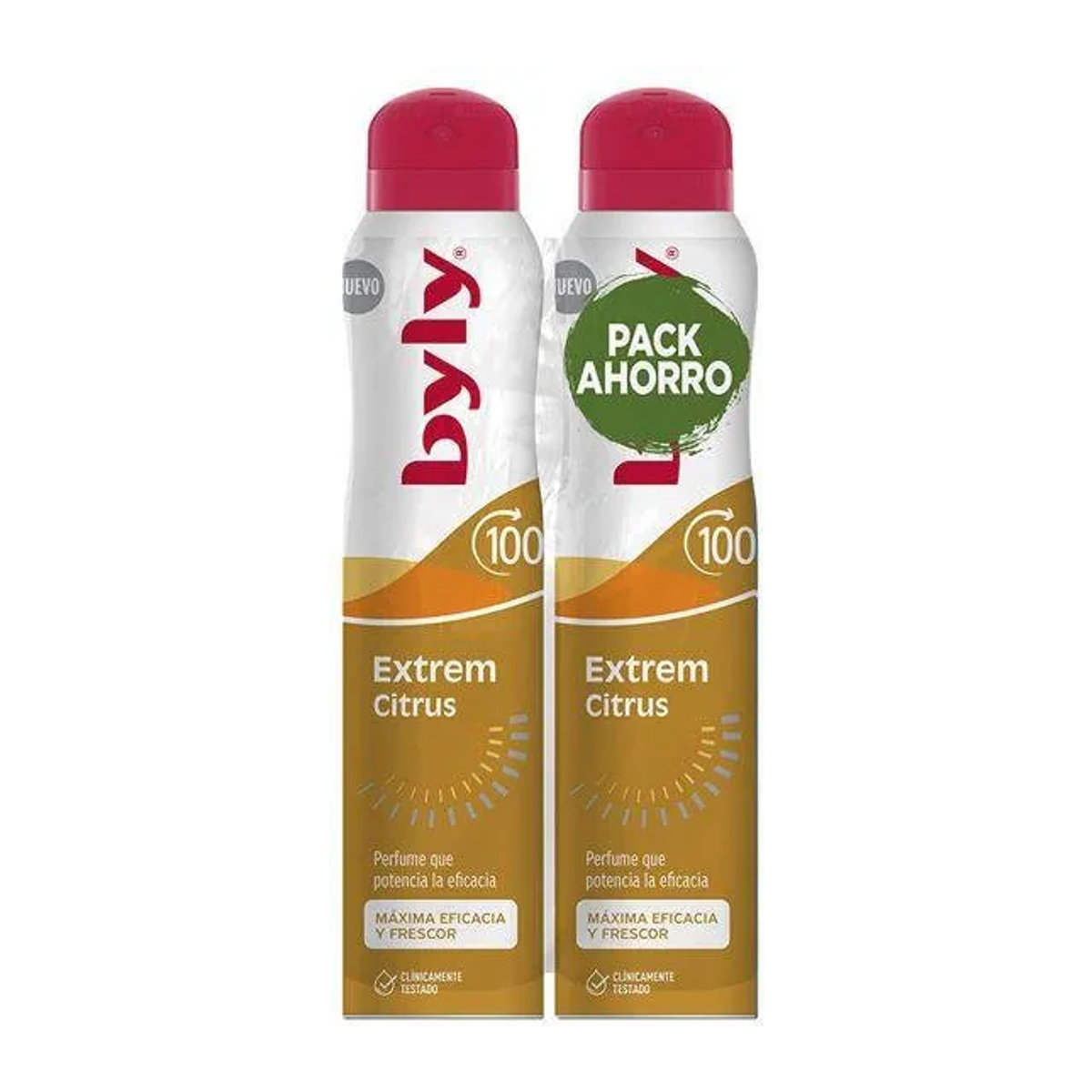 BYLY EXTREM Deodorant Spray Zitrus 2er Pack 2 x 200 ml - Bild 1