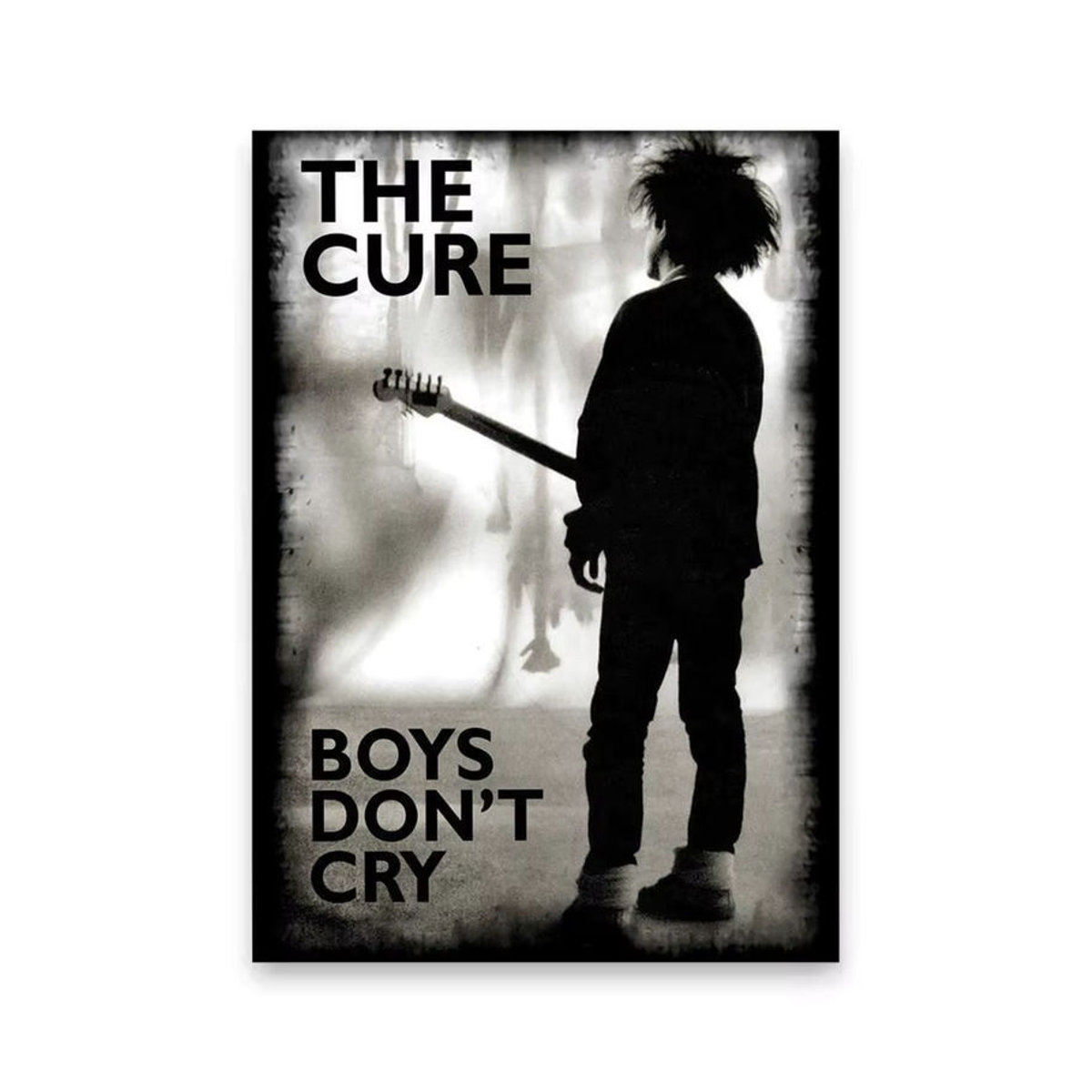 C-Cure Band Poster-Aufkleber in Schwarz, wasserfeste Wandkunst aus Papier für Schlafzimmer und Wohnzimmer, B/H: 20 x 15 cm - Bild 5