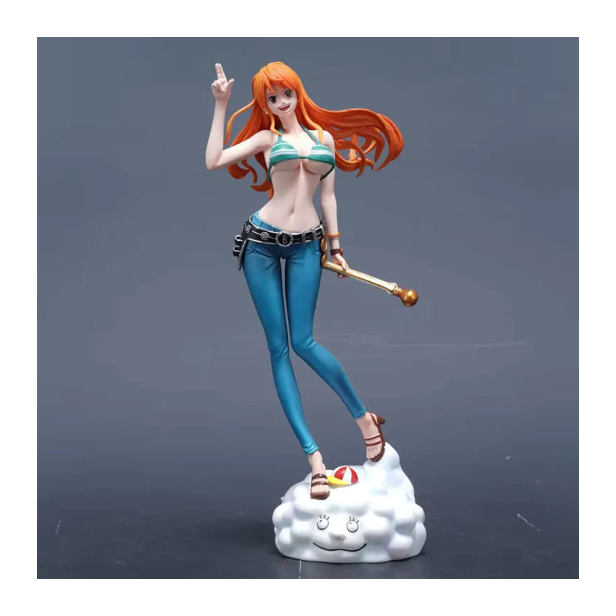 C2 Toys One Piece Anime Figur Nami Zwei Jahre später Strohhut-Truppe PVC Statue mehrfarbig Höhe: 25 cm - Bild 3