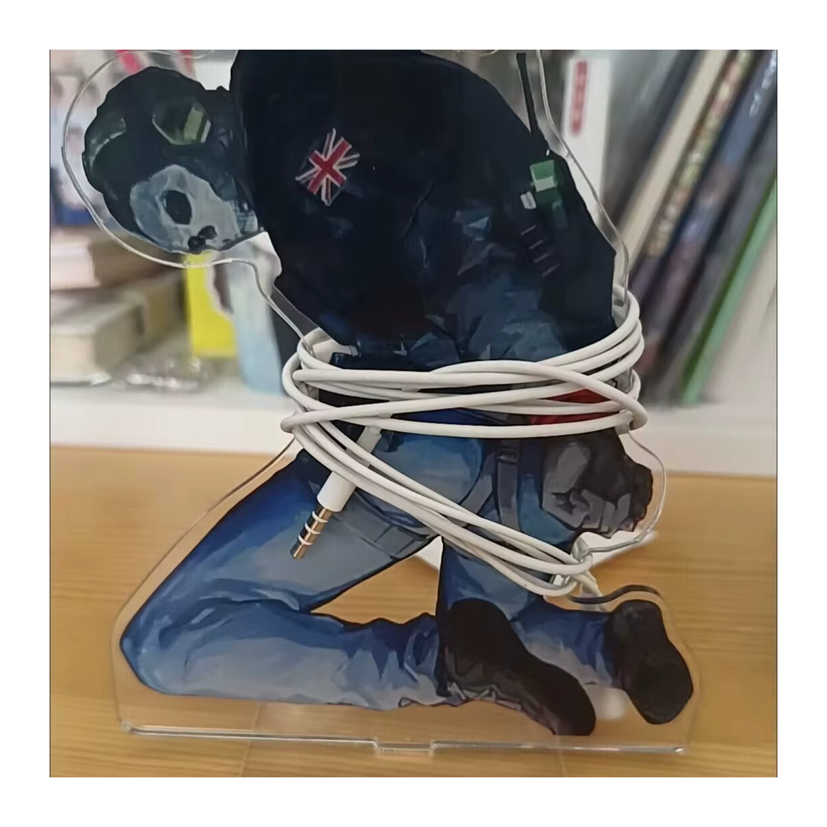 Call of Duty Acryl-Datenkabel-Halterung aus Kunststoff als dekoratives Ornament für deinen Schreibtisch in Mehrfarbig - Bild 2