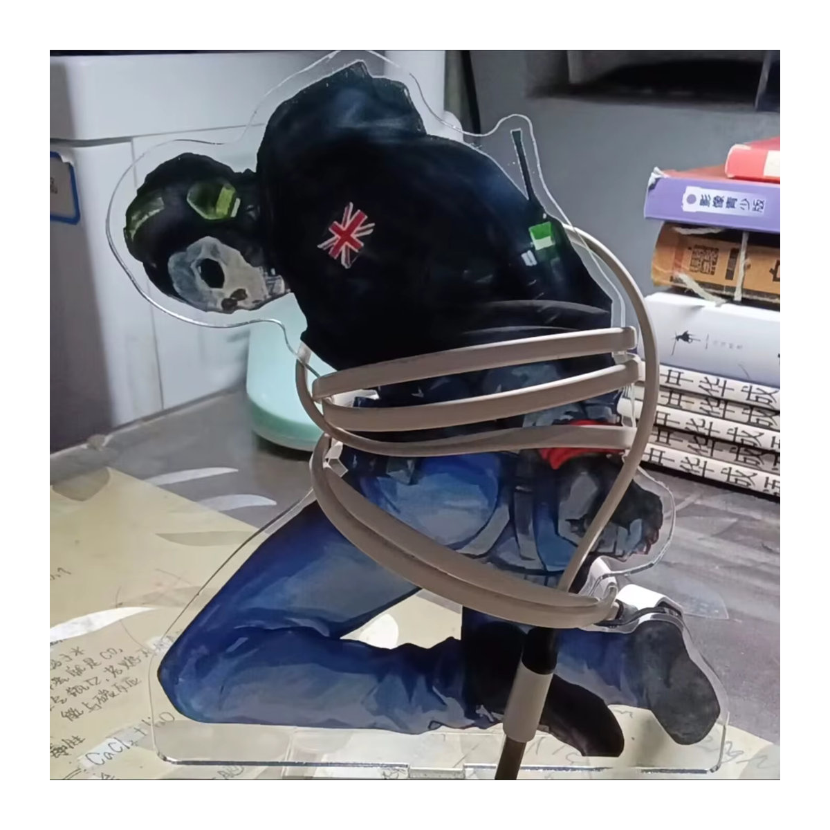 Call of Duty Acryl-Datenkabel-Halterung aus Kunststoff als dekoratives Ornament für deinen Schreibtisch in Mehrfarbig - Bild 3
