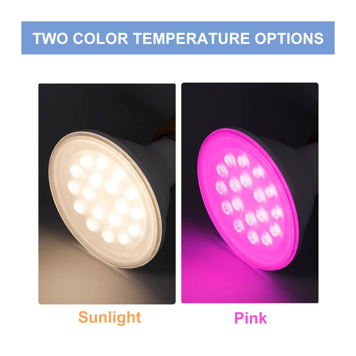 CanLing E27 LED Vollspektrum Pflanzenlampe für Indoor Anbau von Obst und Gemüse - Bild 1