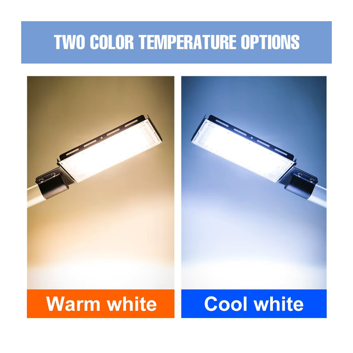 CanLing LED-Flutlicht Außenstrahler IP65 Wasserdicht Schwarz 200W - Bild 2
