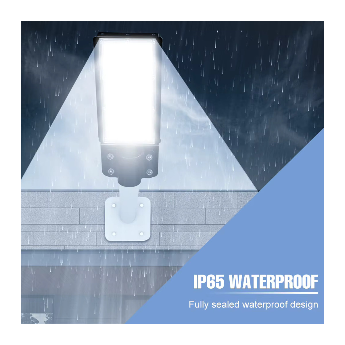 CanLing LED-Flutlicht Außenstrahler IP65 Wasserdicht Schwarz 200W - Bild 5