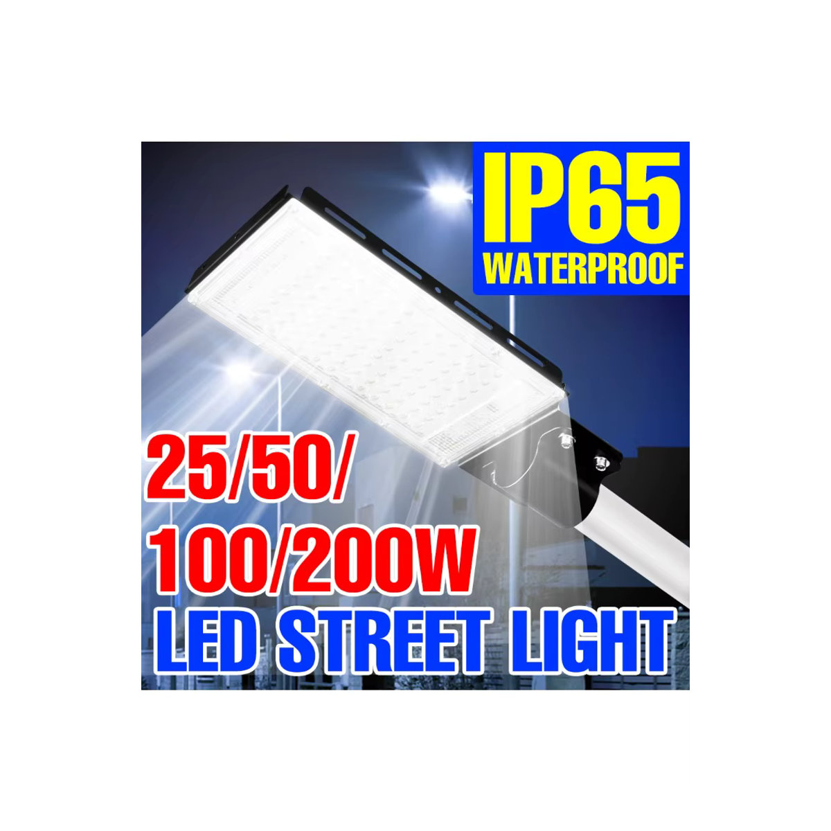 CanLing LED-Flutlicht Außenstrahler IP65 Wasserdicht Schwarz 200W - Bild 7