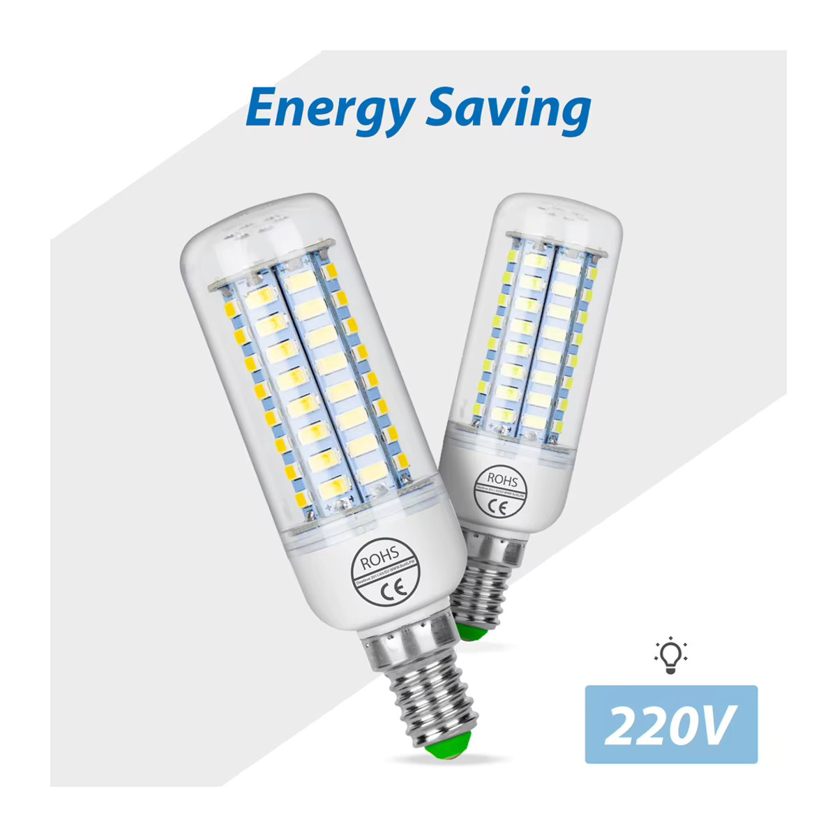 CanLing LED Glühbirne Warmweiß für Kronleuchter und Wohnzimmerbeleuchtung - Bild 4