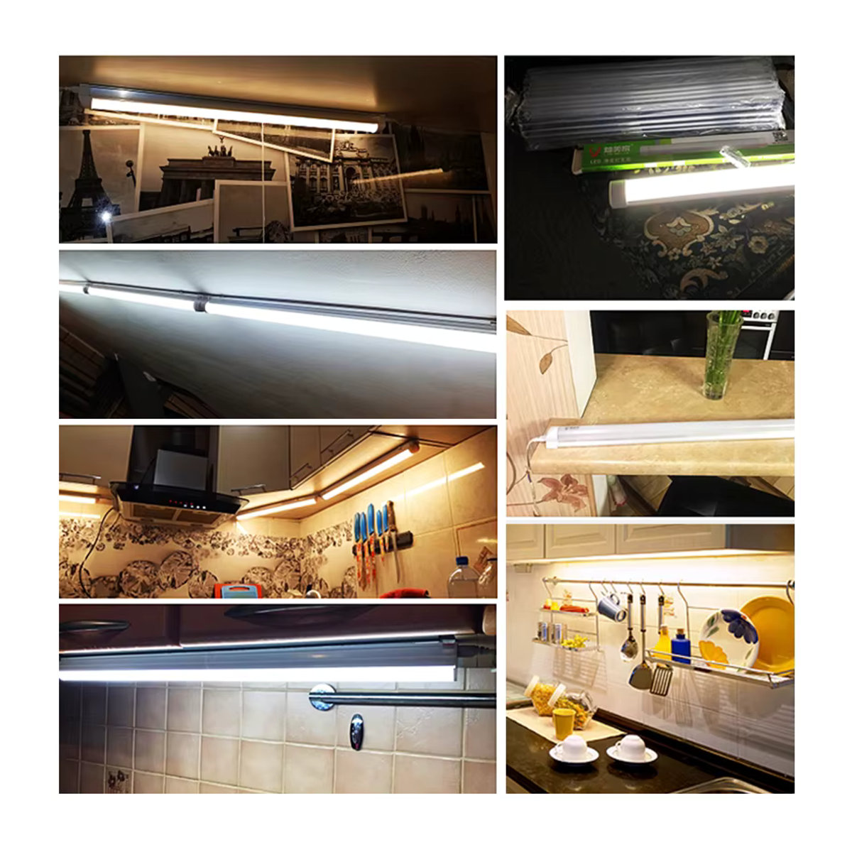 CANMEIJIA LED-Röhrenleuchte Minimalistisch als Unterbauleuchte, Decken- und Wandlampe für die Innenbeleuchtung in Küche und Schlafzimmer - Bild 3